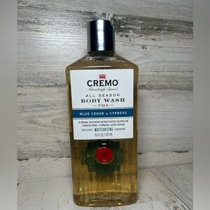 Cremo All Season Body Wash No. 4, Blue Cedar & Cypress, 16 Fl. Oz.